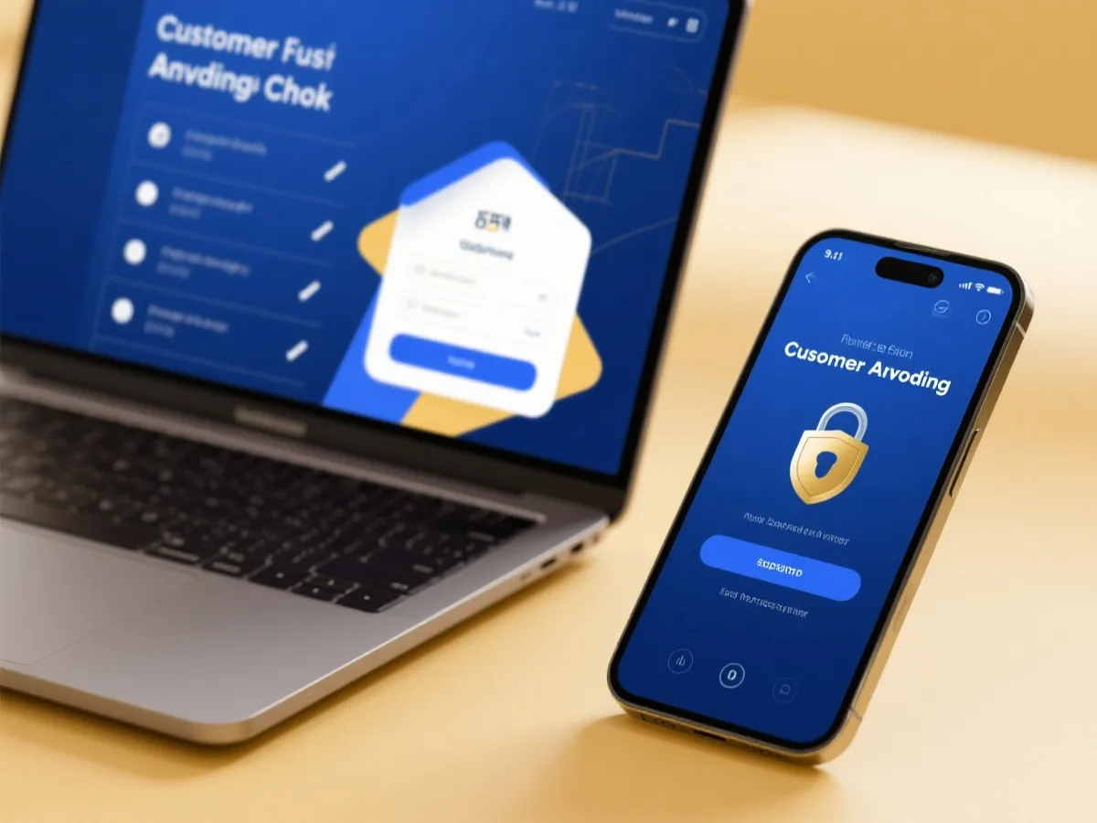 安全註冊流程與裝置驗證示意圖